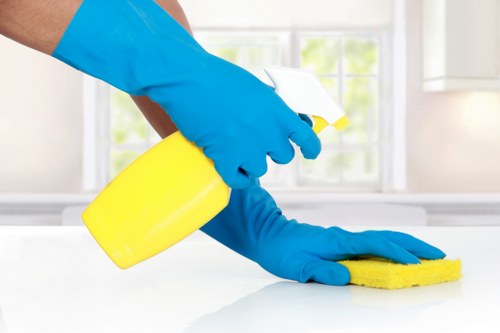 After builders cleaning for a Mayfair property interior