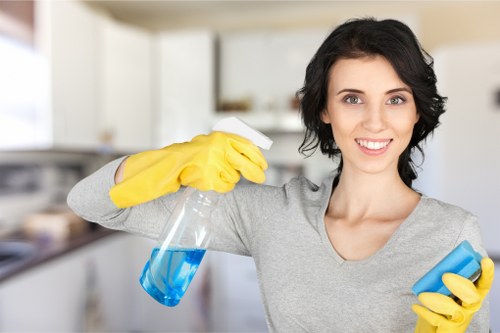 Insured Mayfair carpet cleaning service working safely with PPE and equipment