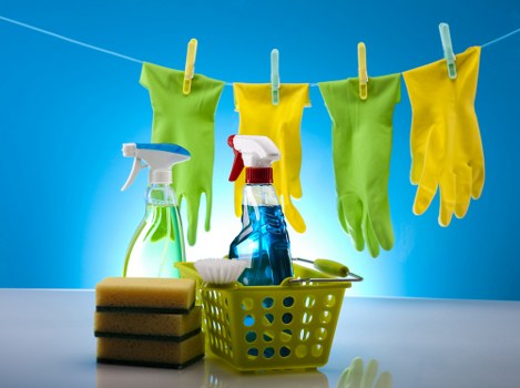 Professional home cleaning in a Mayfair townhouse interior